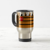 Mug De Voyage Autobus scolaire (Devant gauche)