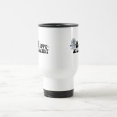 Mug De Voyage Autocollant de proximité heureuse (Centre)