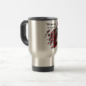 Mug de voyage avec badge du clan Fraser (Devant gauche)