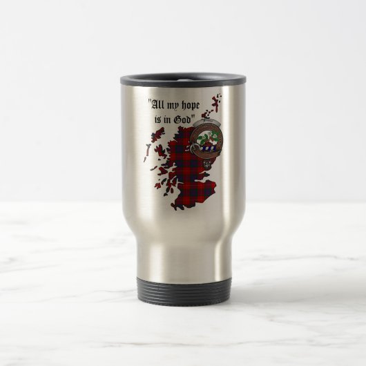 Mug de voyage avec badge du clan Fraser (Centre)