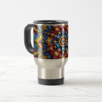 Mug de voyage avec des couleurs roumaines Design