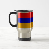 Mug de voyage avec Drapeau d'Arménie (Gauche)