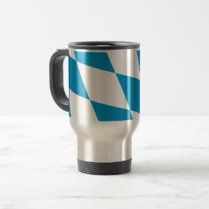 Mug de voyage avec Drapeau de Bavière, Allemagne