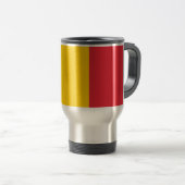Mug de voyage avec Drapeau de Belgique (Devant droit)