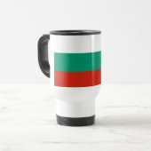 Mug de voyage avec Drapeau de Bulgarie (Devant gauche)