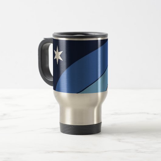 Mug de voyage avec Drapeau de Columbia, Caroline d (Devant gauche)