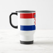 Mug de voyage avec drapeau de Croatie (Gauche)