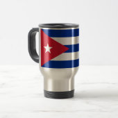 Mug de voyage avec Drapeau de Cuba (Devant gauche)