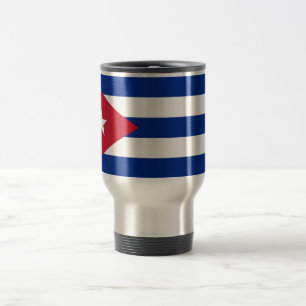Mug de voyage avec Drapeau de Cuba