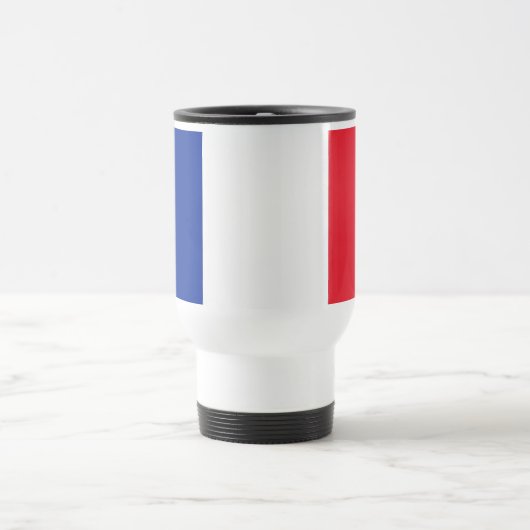 Mug de voyage avec Drapeau de France (Centre)