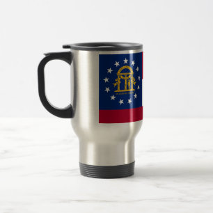 Mug de voyage avec Drapeau de Géorgie Etat - USA
