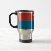 Mug de voyage avec drapeau de Kansas City, Missour (Gauche)