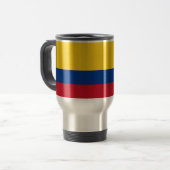Mug de voyage avec drapeau de la Colombie (Devant gauche)