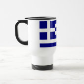 Mug de voyage avec drapeau de la Grèce (Gauche)
