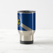 Mug de voyage avec Drapeau de Las Vegas, USA (Centre)