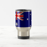 Mug de voyage avec Drapeau de l'Australie