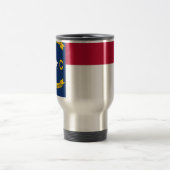 Mug de voyage avec drapeau de l'État de Caroline d (Centre)