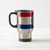 Mug de voyage avec Drapeau de l'État du Missouri - (Gauche)