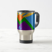 Mug de voyage avec drapeau de Manitou Springs (Devant droit)