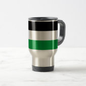Mug de voyage avec Drapeau de Palestine (Devant droit)