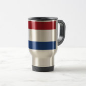 Mug de voyage avec drapeau de Pays-Bas (Devant droit)