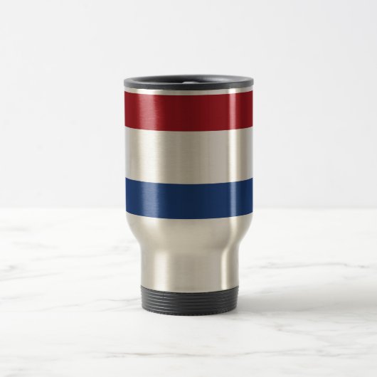 Mug de voyage avec drapeau de Pays-Bas (Centre)