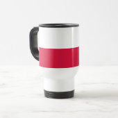 Mug de voyage avec Drapeau de Pologne (Devant gauche)