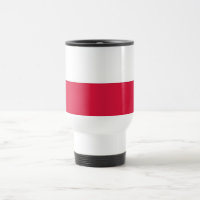 Mug de voyage avec Drapeau de Pologne