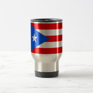 Mug de voyage avec Drapeau de Porto Rico - USA