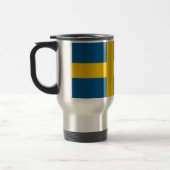 Mug de voyage avec Drapeau de Suède (Gauche)