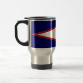 Mug de voyage avec Drapeau des Samoa américaines-  (Gauche)