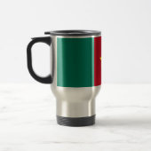 Mug de voyage avec drapeau du Cameroun (Gauche)