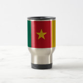 Mug de voyage avec drapeau du Cameroun (Centre)