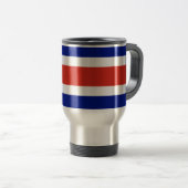 Mug de voyage avec Drapeau du Costa Rica (Devant droit)