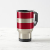 Mug de voyage avec drapeau du Danemark (Devant droit)