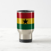 Mug de voyage avec drapeau du Ghana (Centre)