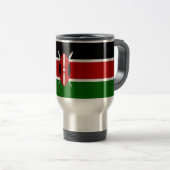 Mug de voyage avec Drapeau du Kenya (Devant droit)