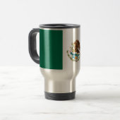 Mug de voyage avec Drapeau du Mexique (Devant gauche)
