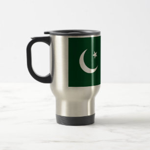 Mug de voyage avec drapeau du Pakistan