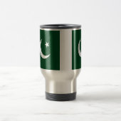 Mug de voyage avec drapeau du Pakistan (Centre)