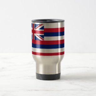 Mug de voyage avec Drapeau Hawaii State - USA