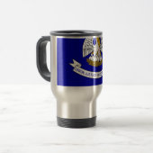 Mug de voyage avec Drapeau Louisiana State - USA (Devant gauche)