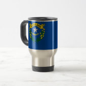 Mug de voyage avec Drapeau Nevada State - USA (Devant gauche)