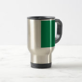 Mug de voyage avec le drapeau du Nigeria (Devant droit)
