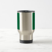 Mug de voyage avec le drapeau du Nigeria (Centre)