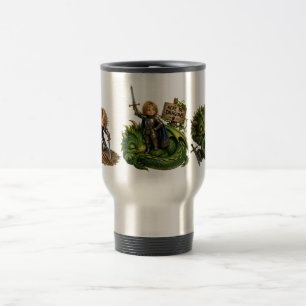 Mug De Voyage Aventure de dragon – Gentil petit chevalier et dra