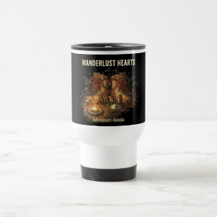 Mug De Voyage Aventure romantique de randonnée Voyage du cœur