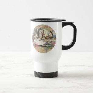Mug De Voyage Aventures d'Alice au Pays des Merveilles Art de la