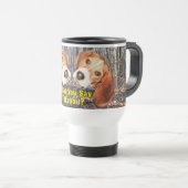 Mug De Voyage Avez-vous dit le lapin ? Beagle (Devant droit)