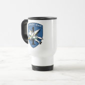 Mug De Voyage Aviation folle 1 de chat (Devant gauche)
